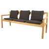 Grace 3-seters sofa Teak