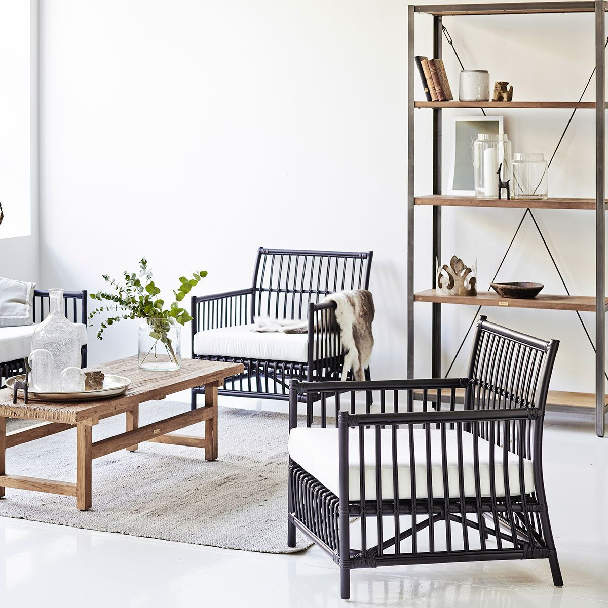 Shelly Bokhylle Teak