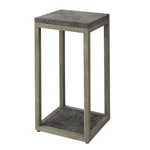 Torre Pidestall 70 cm Teak/lavastein Artwood