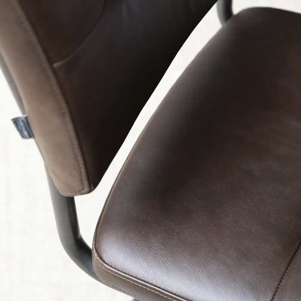 Caspian spisestol Espresso Leather