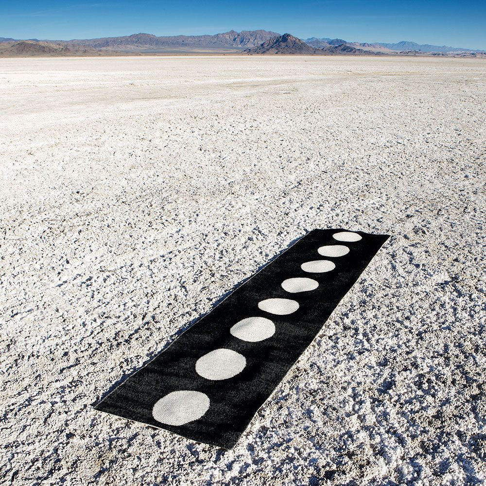 Vera matte 70x150 cm black/vanilla 