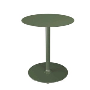 PICO Sofabord Ø64 cm rund base Olive green