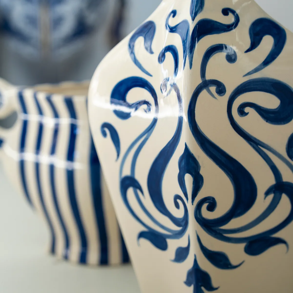 Dekorasjonsvase Blu 1 H50 cm
