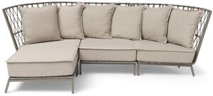 Jet Set Fotskammel Beige