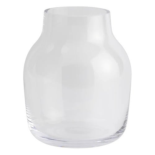 Silent Vase Ø11 cm Clear