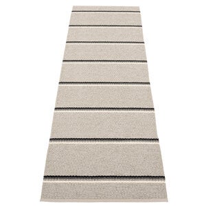 Olle matte 70x240 cm grey / background linen 