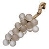 Object French Grapes white vintage brass finish