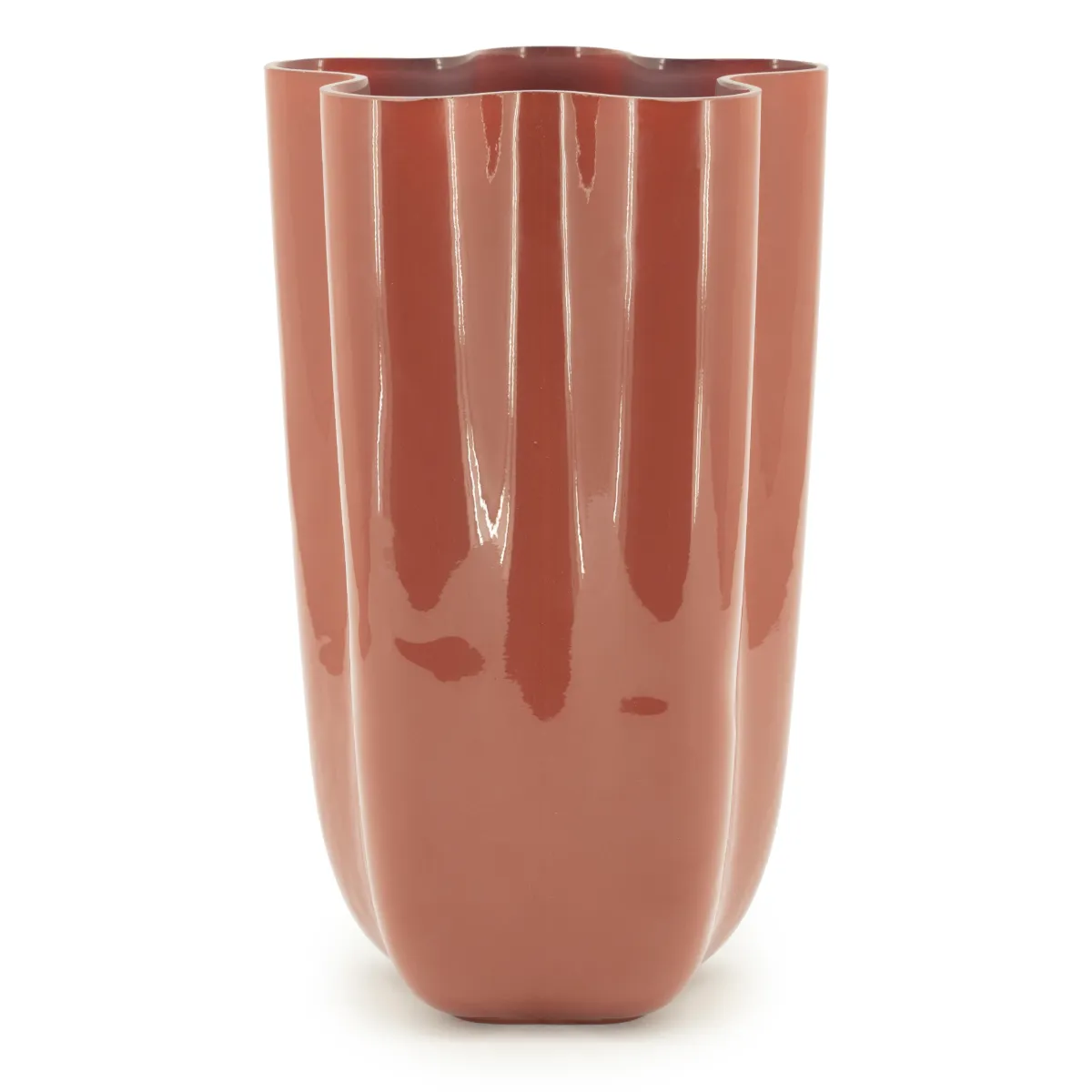 Flori - coral red 17,5x17,5x30 cm