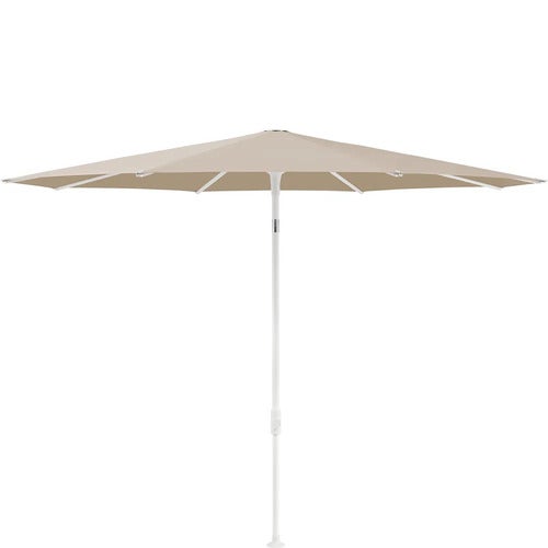 Smart parasoll 220 cm matt white Kat.5 803 Linen