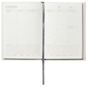 Weekly Planner - The Perfect Plan, Beige