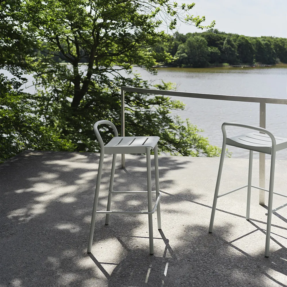 Linear Steel Barkrakk Dark Green 