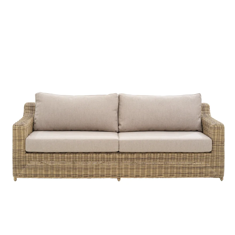 Glendon 3-seters sofa  Rustic / Beige