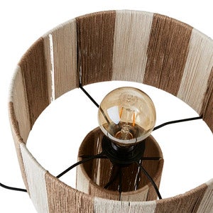 JULLAN bordlampe elfenben/natur 49 cm