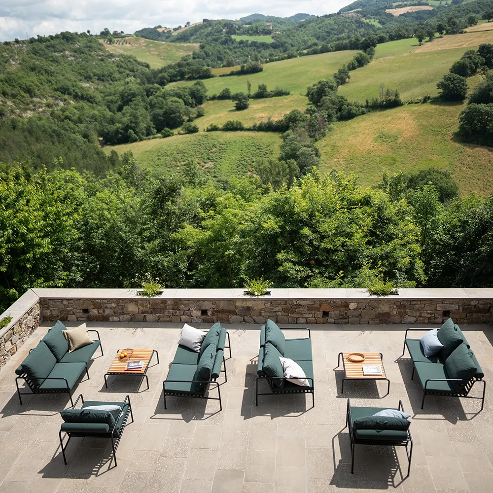 Avon 2-seters sofa Leaf/White 