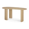 Boomerang skrivebord lakkert eik 160x83 cm