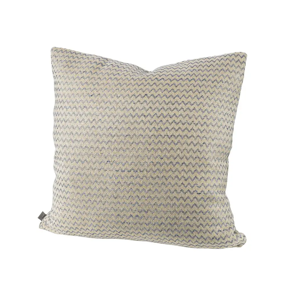 Putetrekk Casa lin/lyseblå 50x50