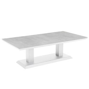 Heis Salongbord heve- og senkbart 79x150 cm hvit