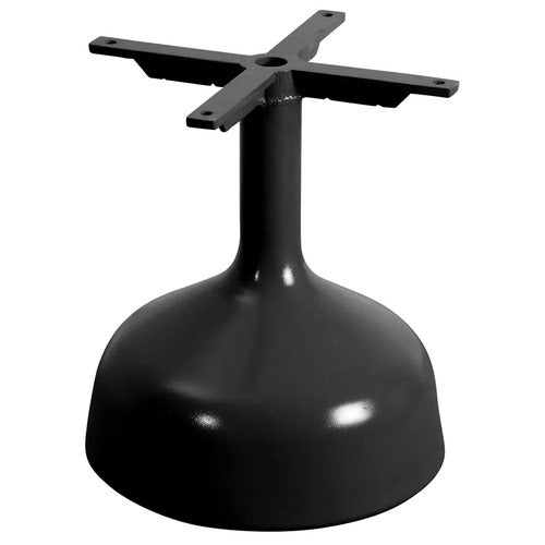 Glaze sofabord understell stort, semi-glossy understell i lava grey aluminium