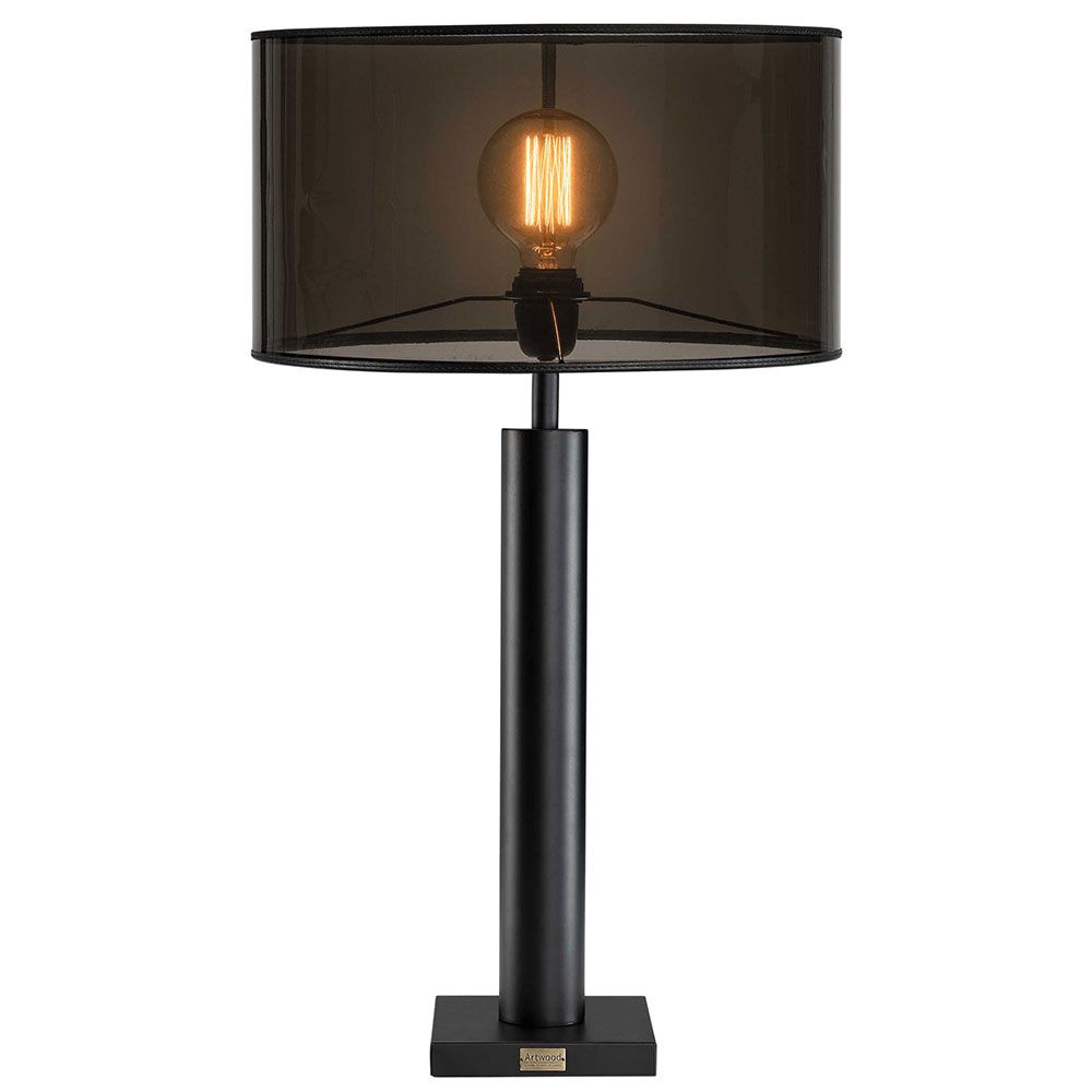 Bordlampe Milan svart Artwood