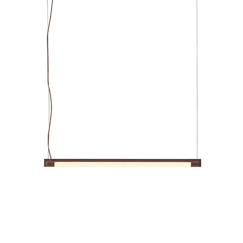 Fine Suspension Lamp 60 cm - Deep Red