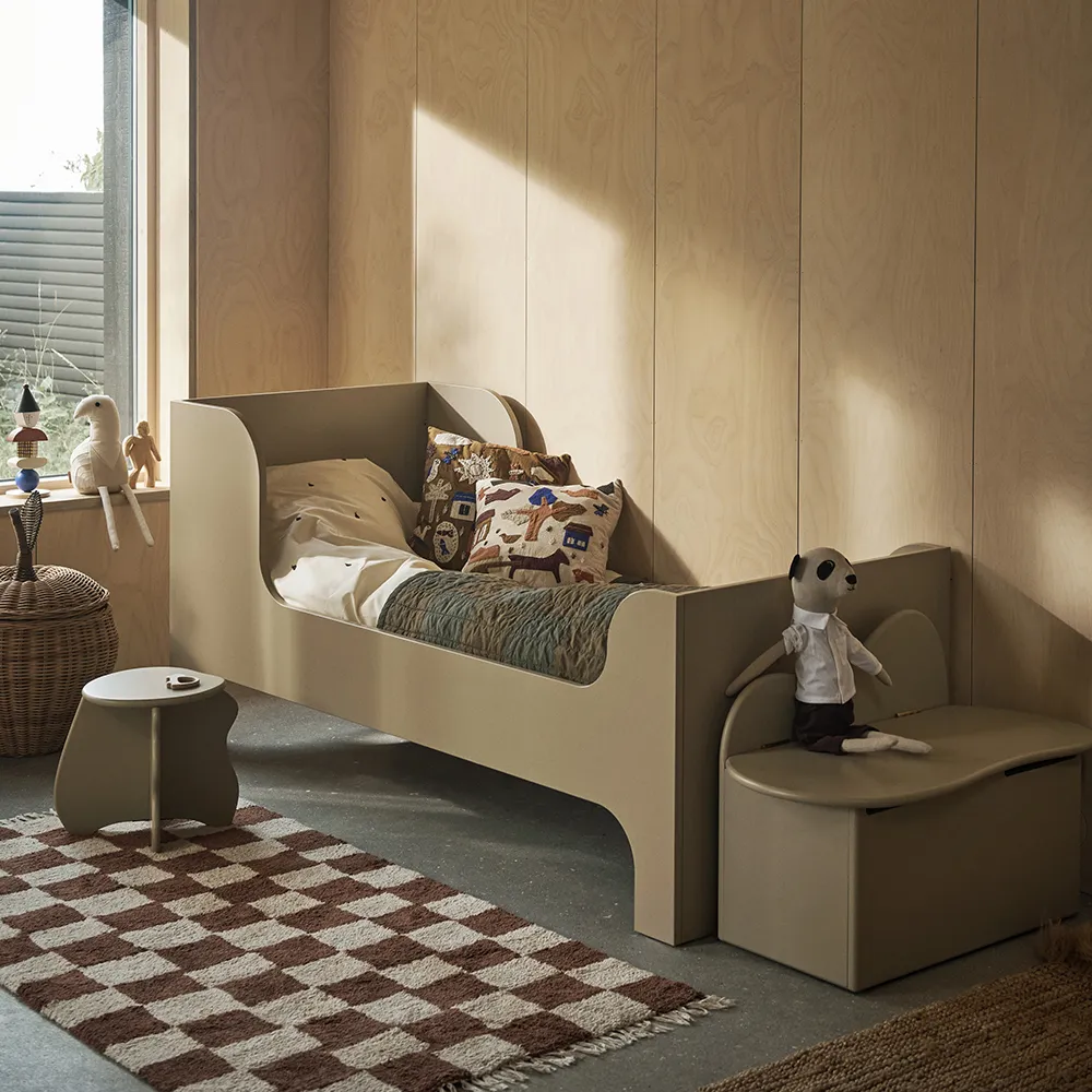 Vaskbar Teppe Mara Rust