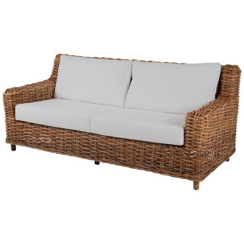 Rossvik 2,5-seter sofa natur/hvit Brafab