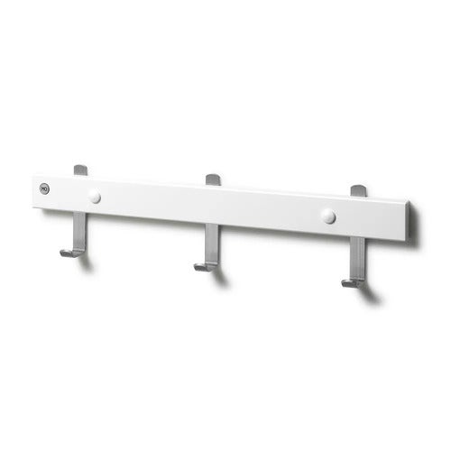 Nadja Knaggrekke 40 cm Hvitlakkert bjørk