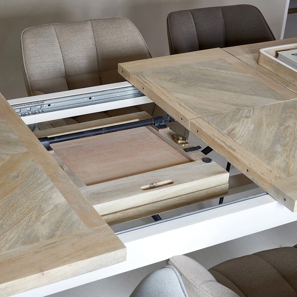 Pacifica Uttrekkbart Spisebord 310/265/220x100 cm