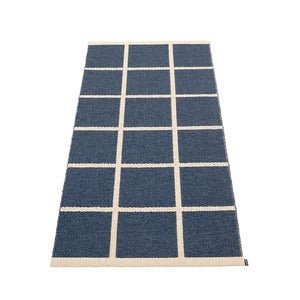 Vevd Teppe Criss Dark Blue 70x150 cm