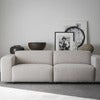 Willard sofa 3-seter stoff Alice lys beige