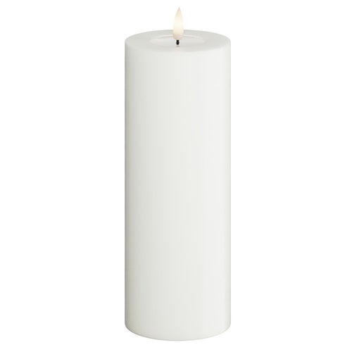  LED blokklys 7,5x20 cm hvit