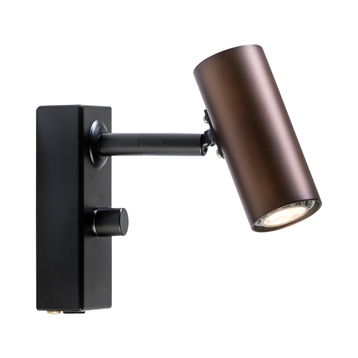 Cato vegglampe Oxide Single Mr11 inkl. lyskilde