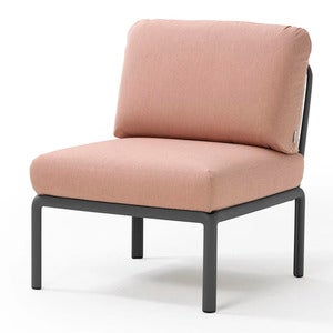 Komodo midtdel Antracite-Rosa Quarzo