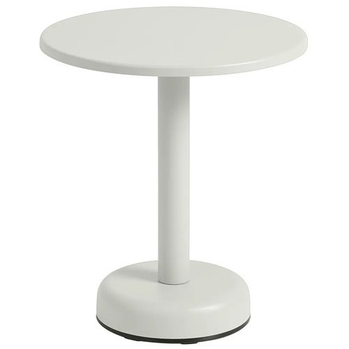 Linear Steel Salongbord Ø42 cm Grey 