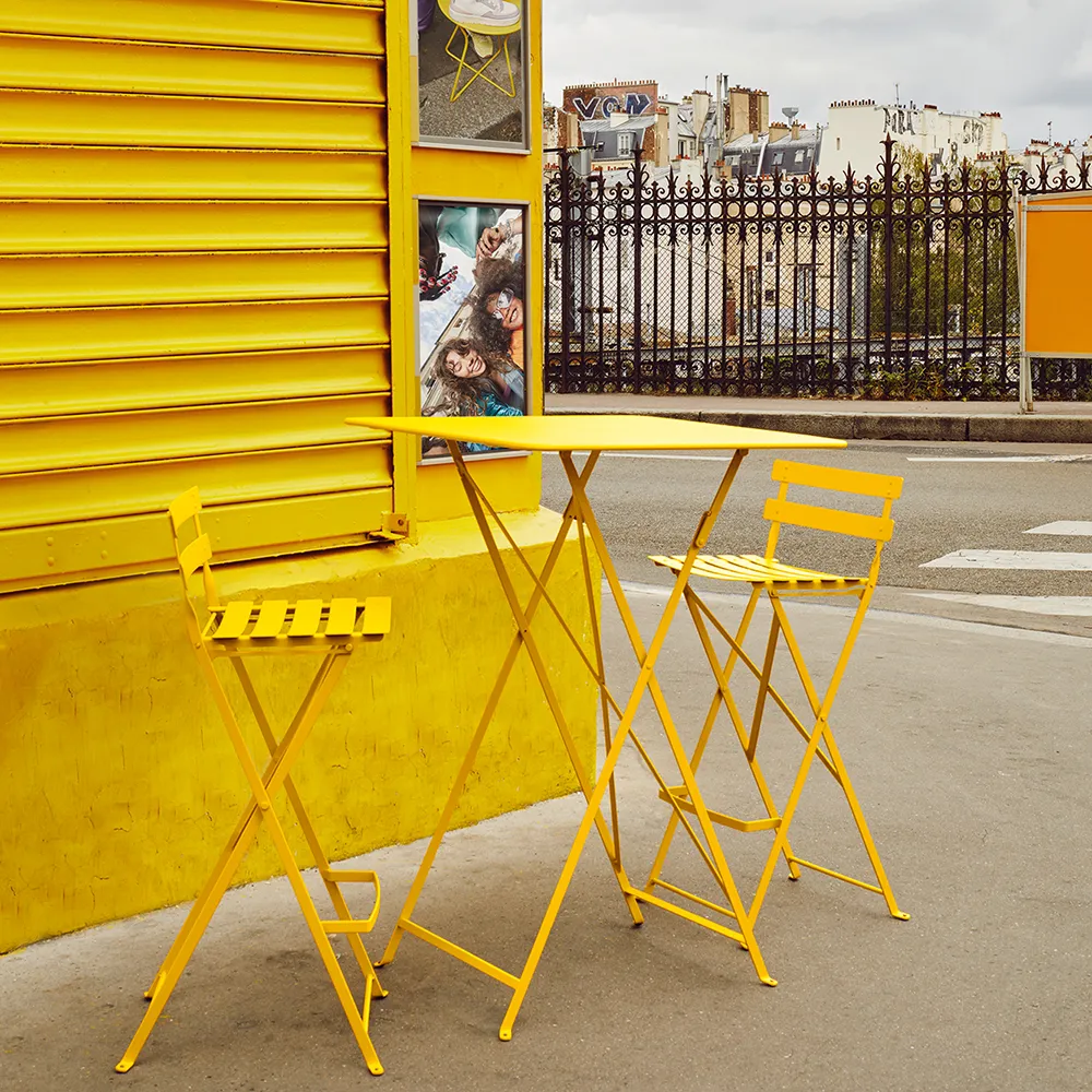 Bistro barbord 71x71 cm Honey