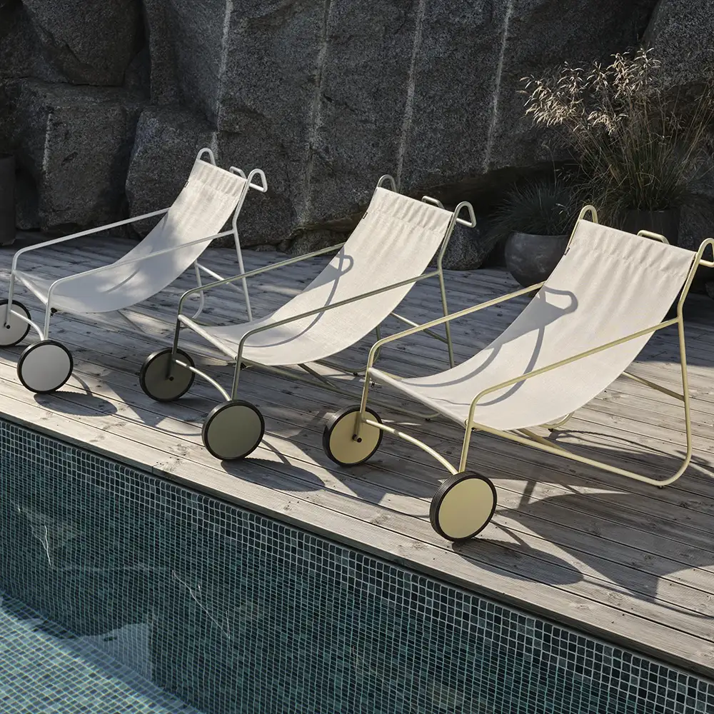 Poul lenestol Dusty Green Brafab