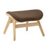 A Conversation Piece Ottoman Fotskammel Oak/Mocca