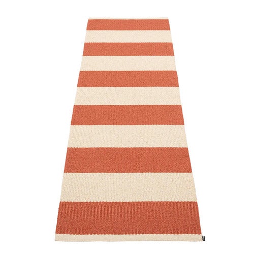 Bob teppe Brick/Cream 70 x 225 cm