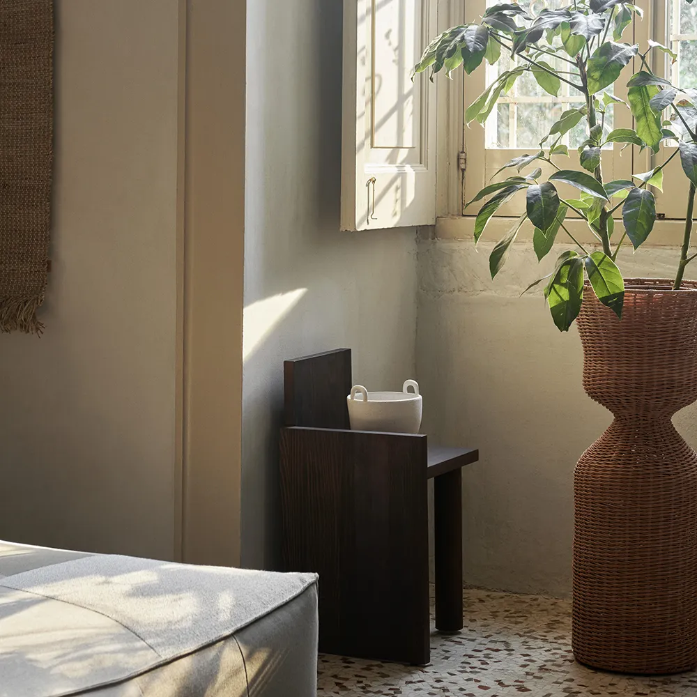 Agnes Plant Stand - Tall - Natural