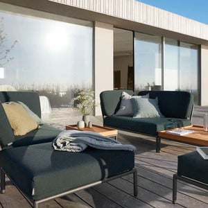 Level endedel venstre mørkegrønn