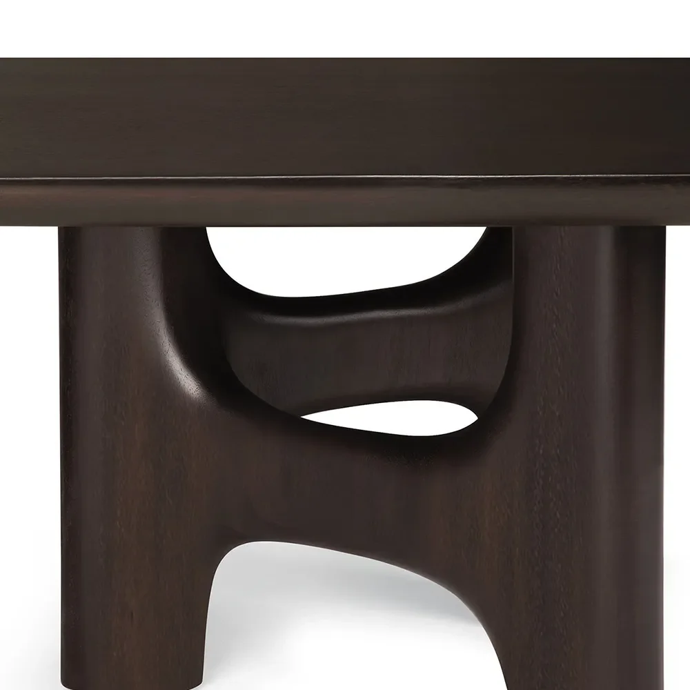 Salongbord i mahogni Flow Rose Brown