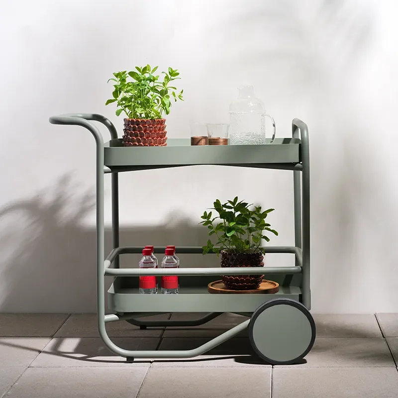 Trolly serveringsvogn  Dusty green