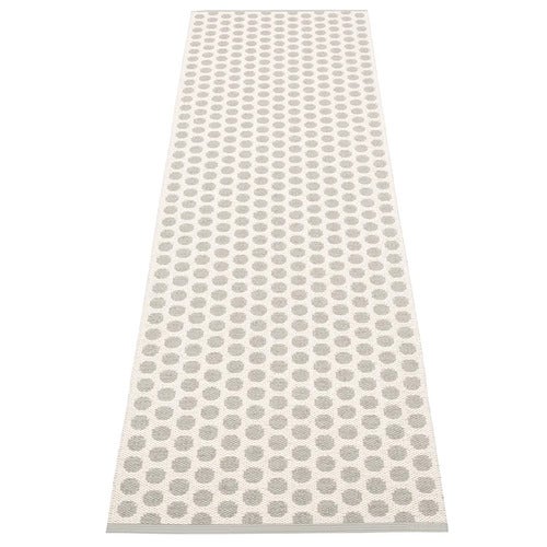 Noa teppe Warm Grey/ V/ W. Grey stripe 70 x 250 cm