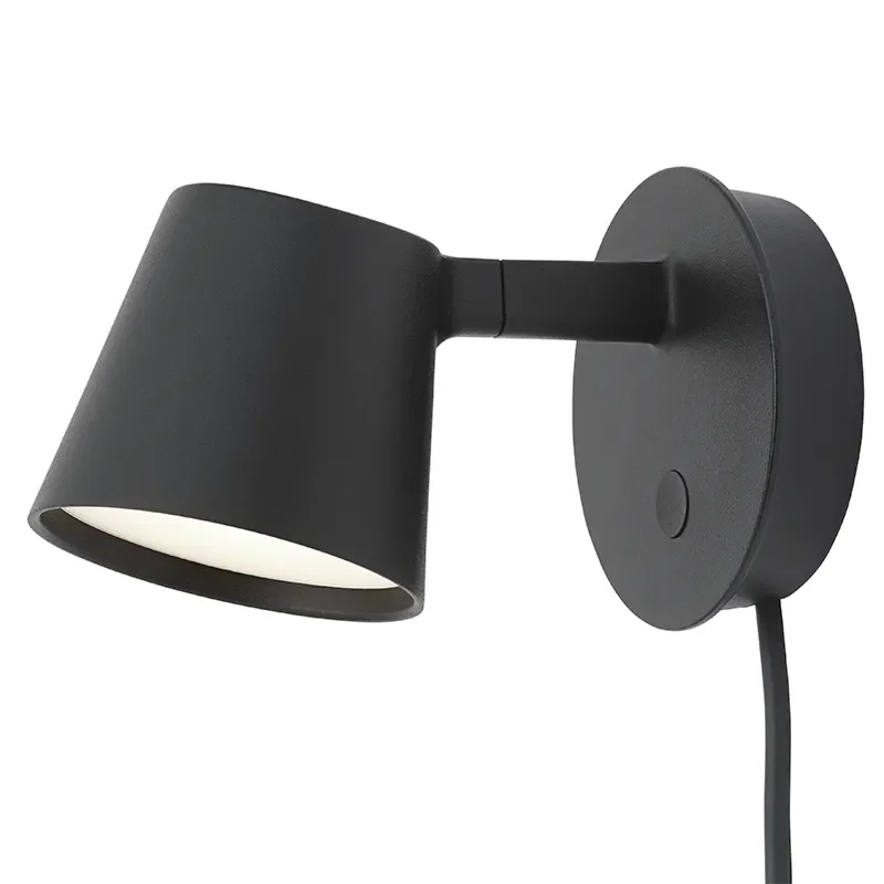 Tip vegglampe - Black