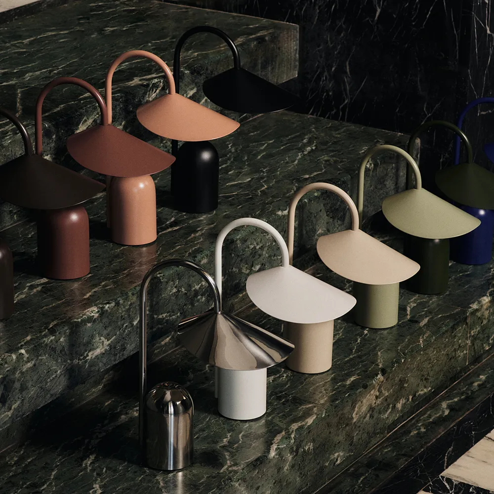 Arum Portabel Lampa Stainless Steel