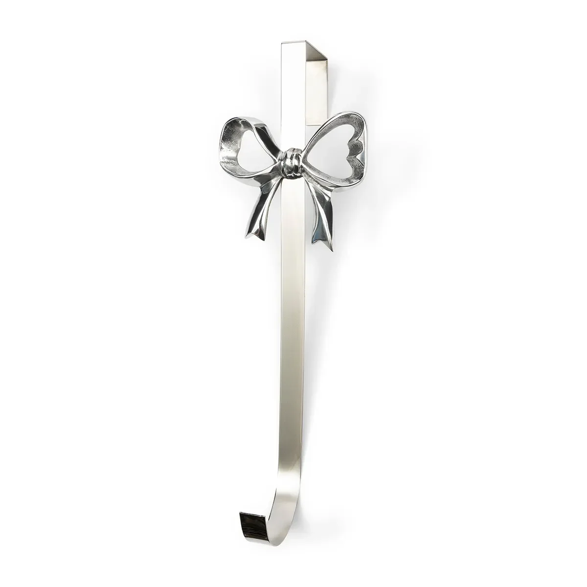 Kransoppheng for dør Silver H 35 cm