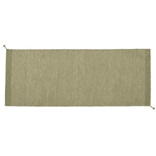 Ply Teppe 200x80 cm Moss Green 