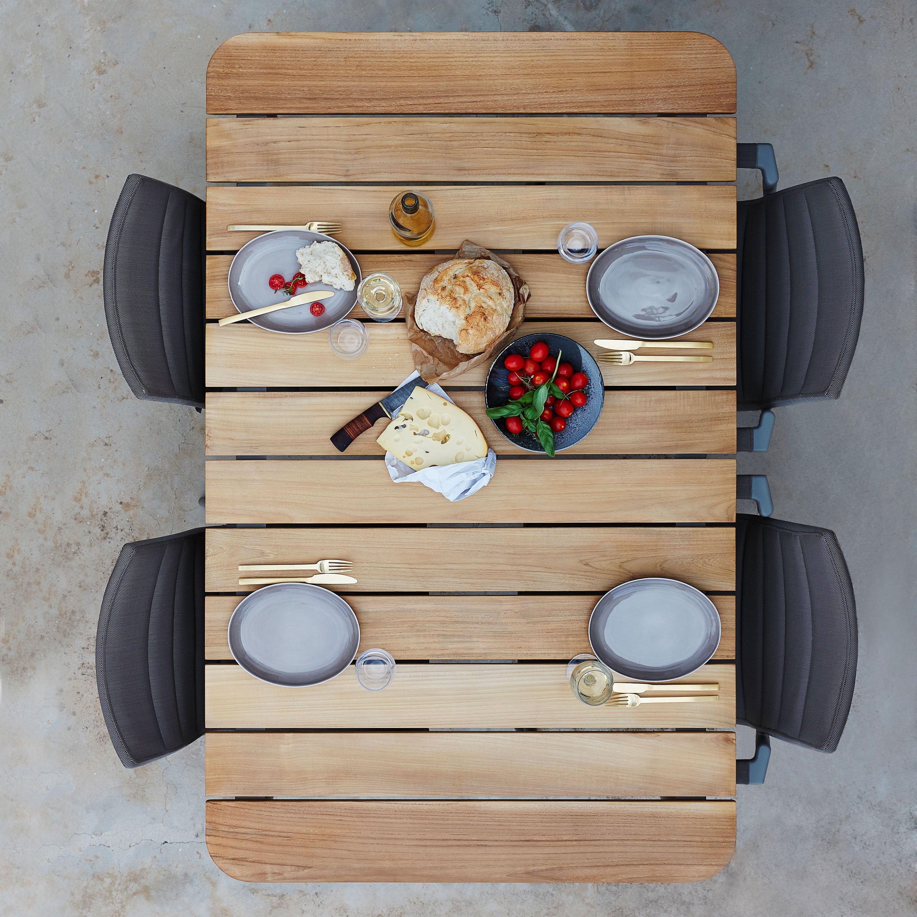 Core Spisebord 90X210 Taupe 