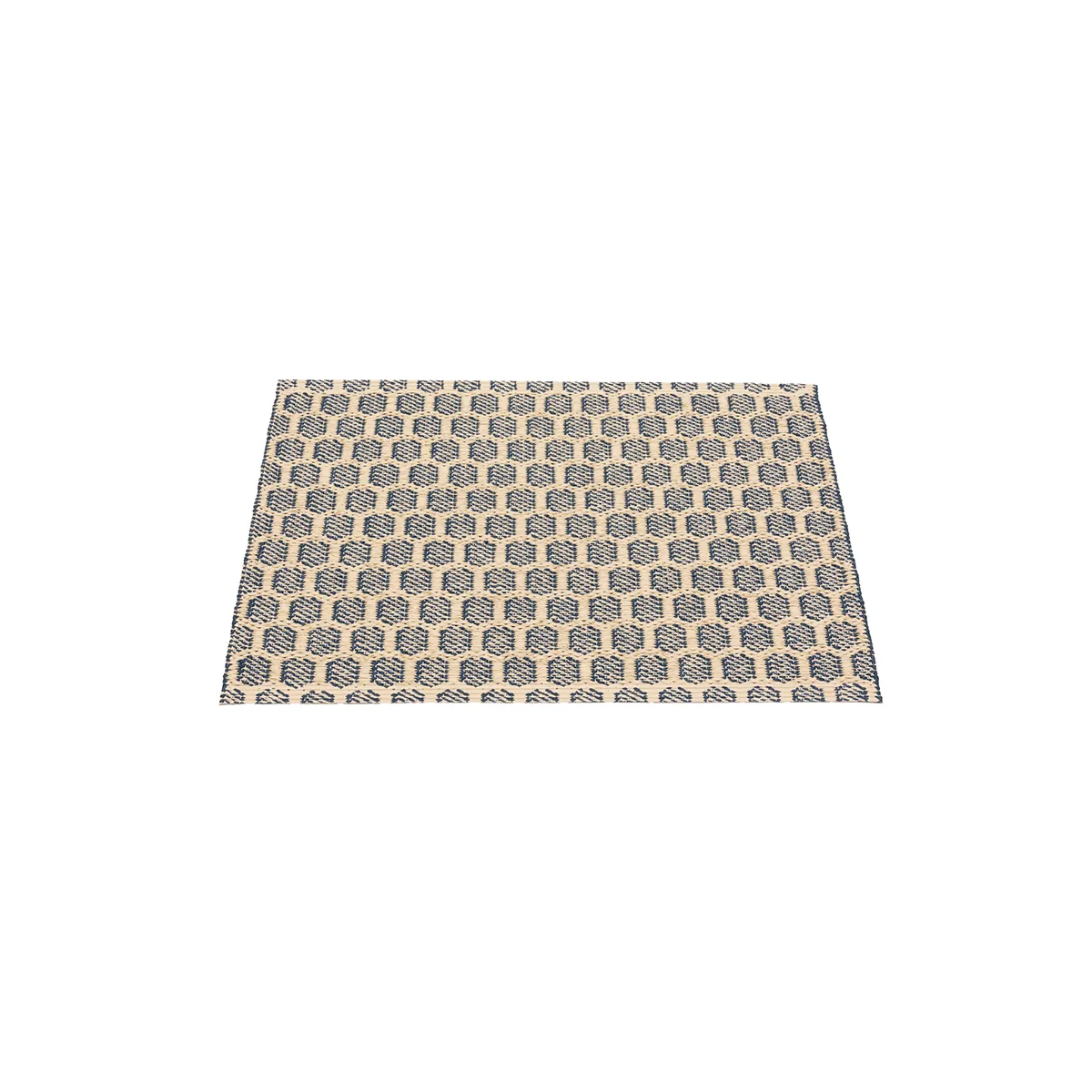 Vendbar Plastmatte MIMI Ocean Blue/Cream 70x50 cm