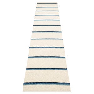 Olle matte 70x360 cm blue / background vanilla 